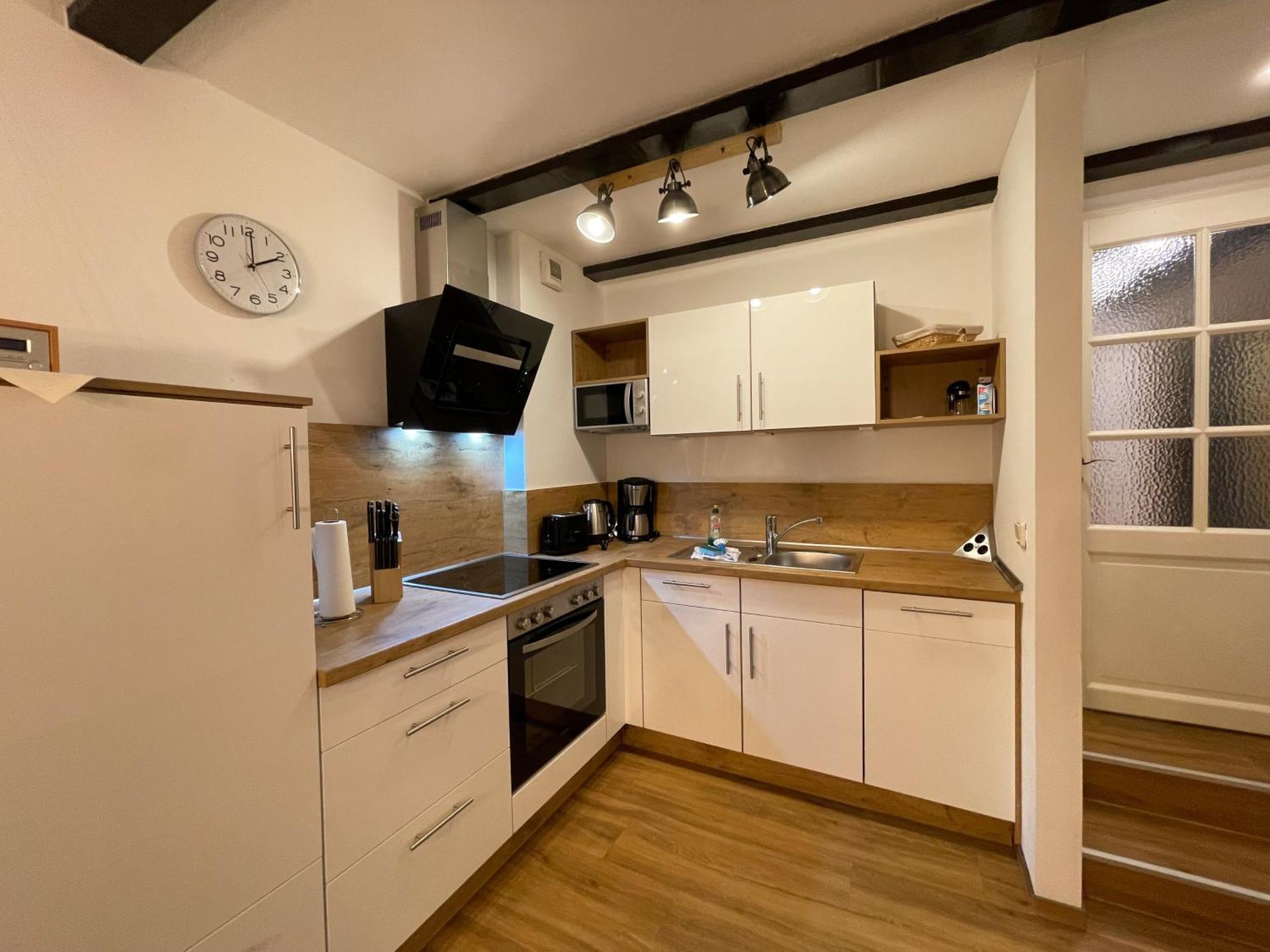Apartment No12 Mit Zwei Schlafzimmern Und Wohnkueche Quedlinburg Kültér fotó